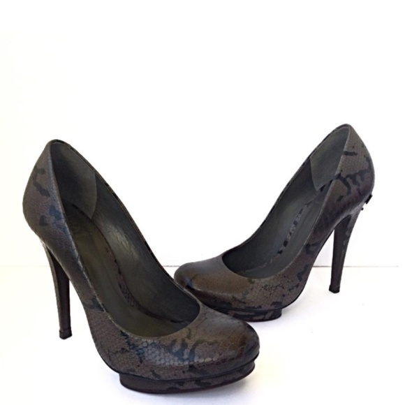 Tory Burch Snakeskin Jude Pump - Picture 1 of 8